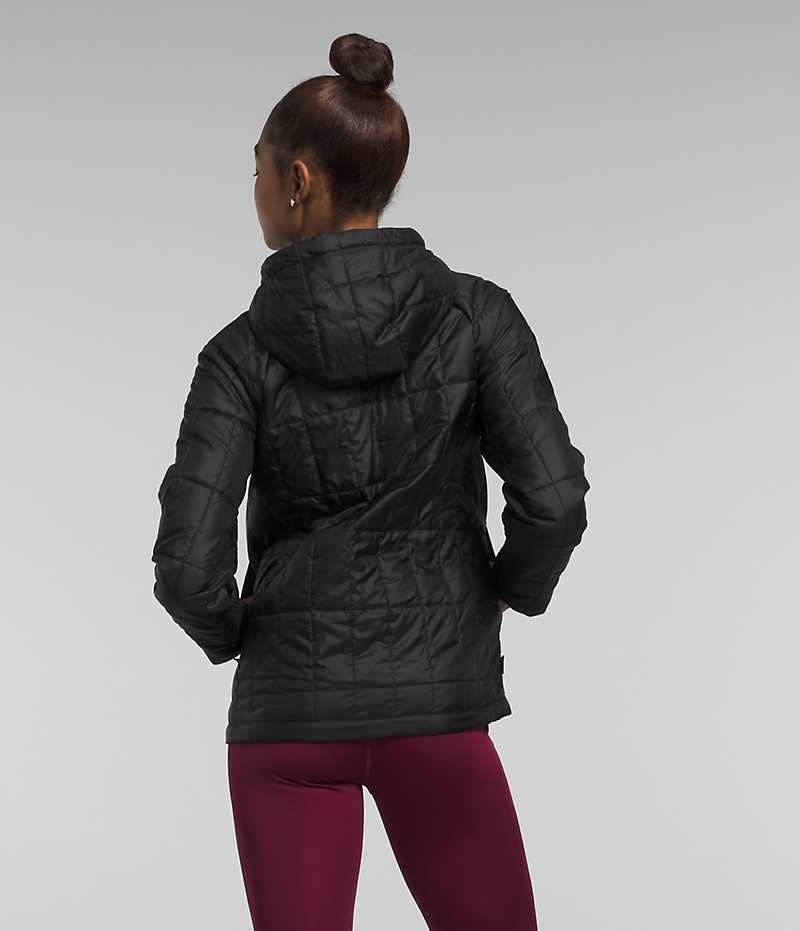 Chaqueta Plumas The North Face Circaloft Hoodie Mujer Negras | CHILE-XSNPZ