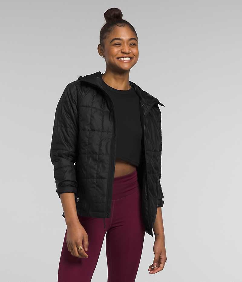 Chaqueta Plumas The North Face Circaloft Hoodie Mujer Negras | CHILE-XSNPZ