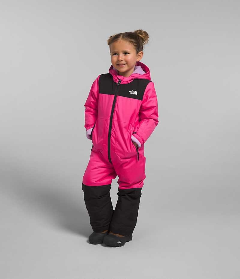 Chaqueta Plumas The North Face Freedom Snow Suit Niña Rosas | CL-DLRGJ