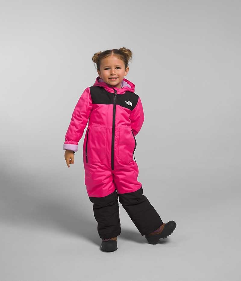 Chaqueta Plumas The North Face Freedom Snow Suit Niña Rosas | CL-DLRGJ