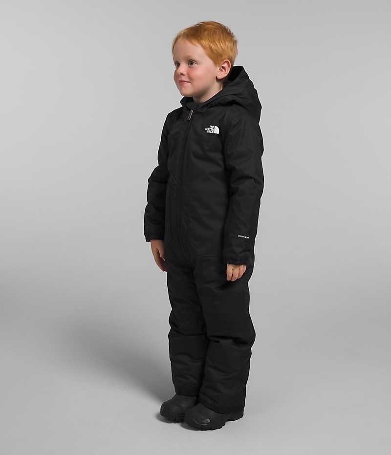 Chaqueta Plumas The North Face Freedom Snow Suit Niño Negras | CL-FIRSJ