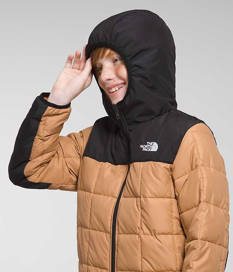 Chaqueta Plumas The North Face Lhotse Niño Kaki | CHILE-LMBDP