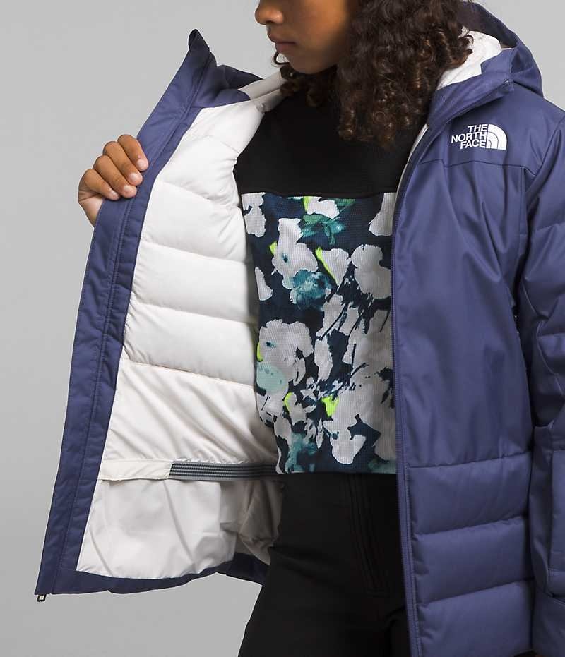 Chaqueta Plumas The North Face Pallie Niña Azules | CL-FMSDH