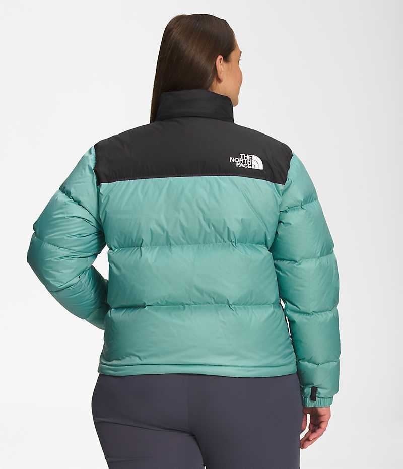 Chaqueta Plumas The North Face Plus 1996 Retro Nuptse Mujer Turquesa | CL-XUEVO