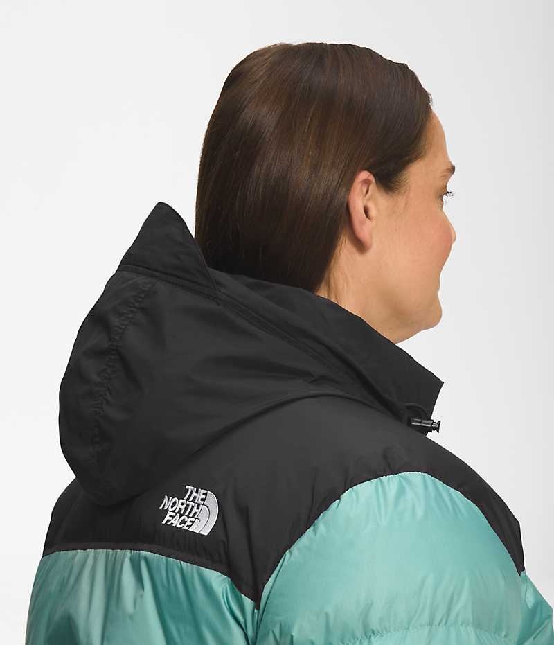 Chaqueta Plumas The North Face Plus 1996 Retro Nuptse Mujer Turquesa | CL-XUEVO