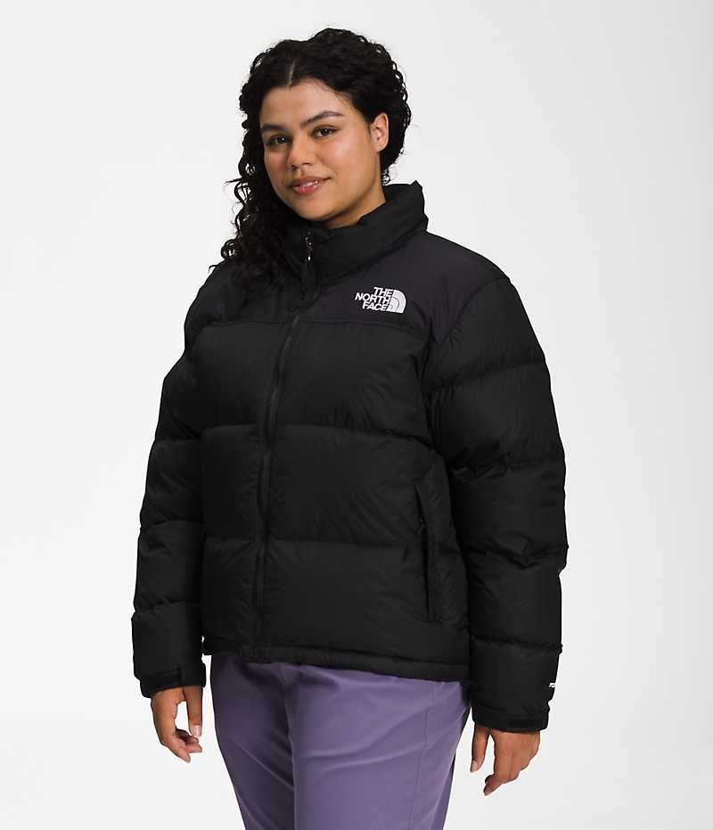 Chaqueta Plumas The North Face Plus 1996 Retro Nuptse Mujer Negras | CL-RSPKX