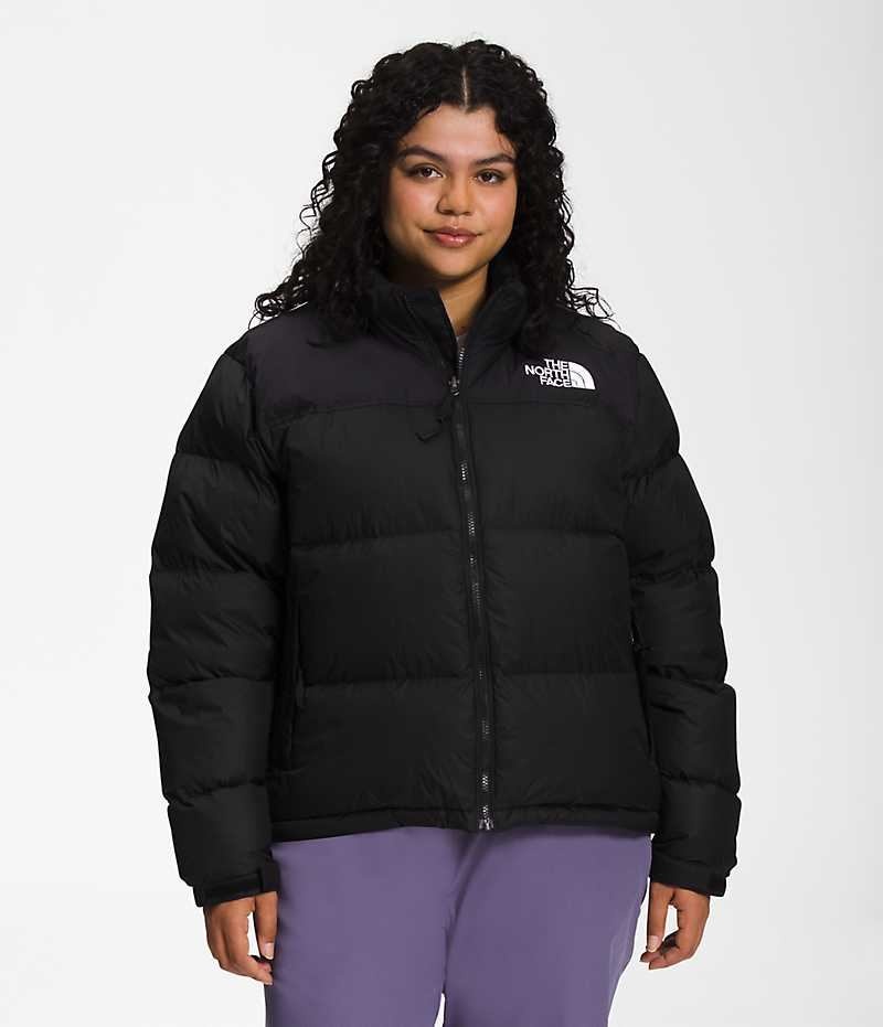 Chaqueta Plumas The North Face Plus 1996 Retro Nuptse Mujer Negras | CL-RSPKX