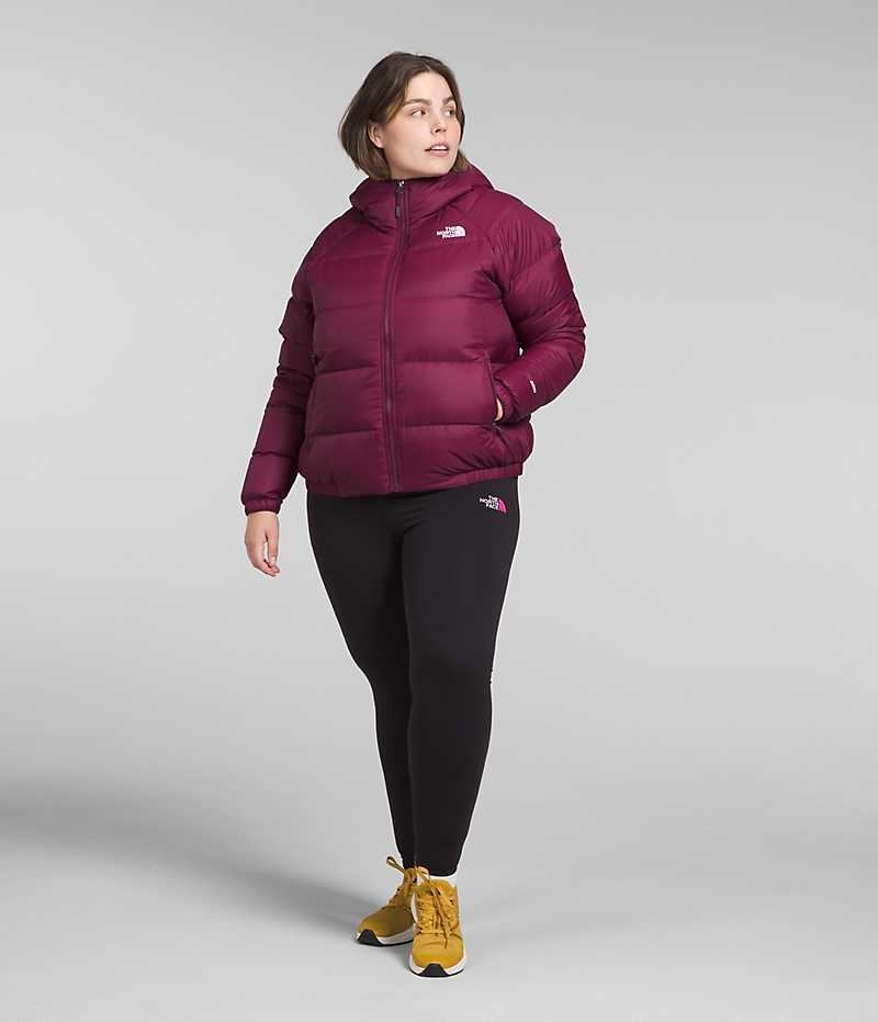 Chaqueta Plumas The North Face Plus Hydrenalite™ Hoodie Mujer Rojas | CL-YWLCK