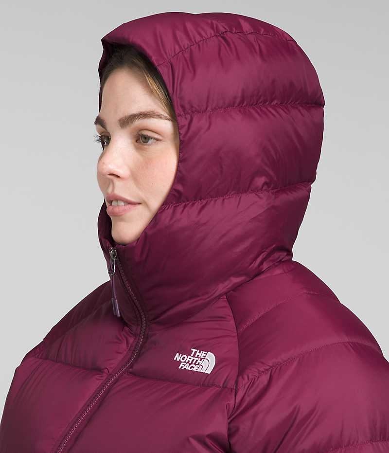 Chaqueta Plumas The North Face Plus Hydrenalite™ Hoodie Mujer Rojas | CL-YWLCK