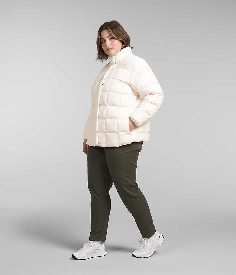 Chaqueta Plumas The North Face Plus Lhotse Reversible Mujer Blancas | CHILE-AGQHK