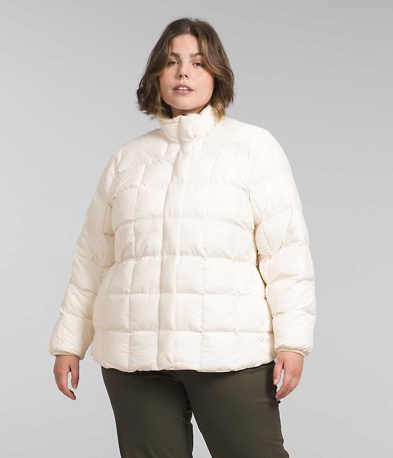 Chaqueta Plumas The North Face Plus Lhotse Reversible Mujer Blancas | CHILE-AGQHK