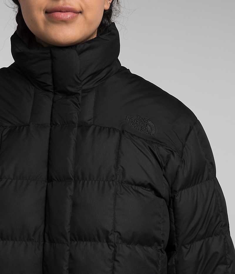 Chaqueta Plumas The North Face Plus Lhotse Reversible Mujer Negras | CL-NUIGB