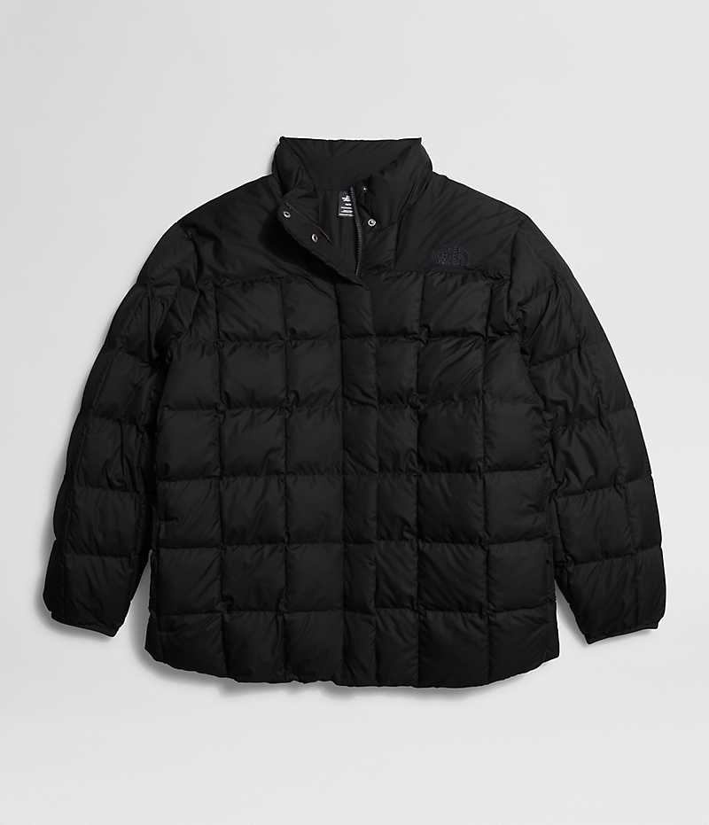 Chaqueta Plumas The North Face Plus Lhotse Reversible Mujer Negras | CL-NUIGB