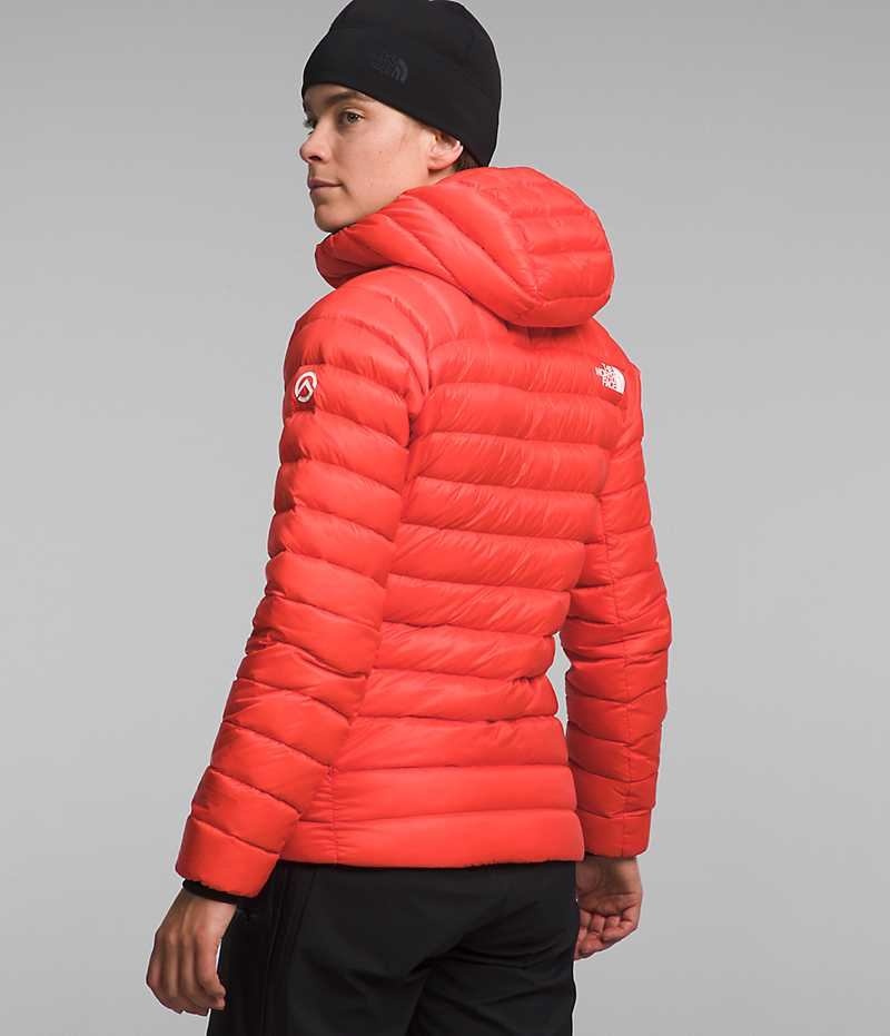 Chaqueta Plumas The North Face Summit Series Breithorn Hoodie Mujer Naranjas | CL-XVRIJ