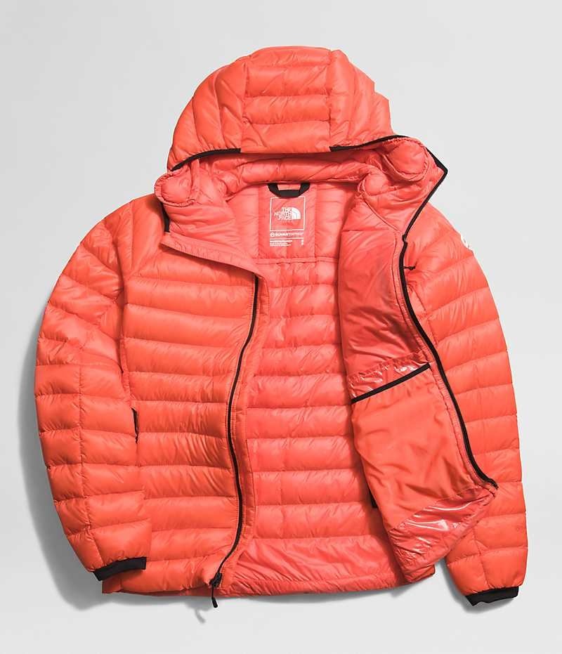 Chaqueta Plumas The North Face Summit Series Breithorn Hoodie Mujer Naranjas | CL-XVRIJ