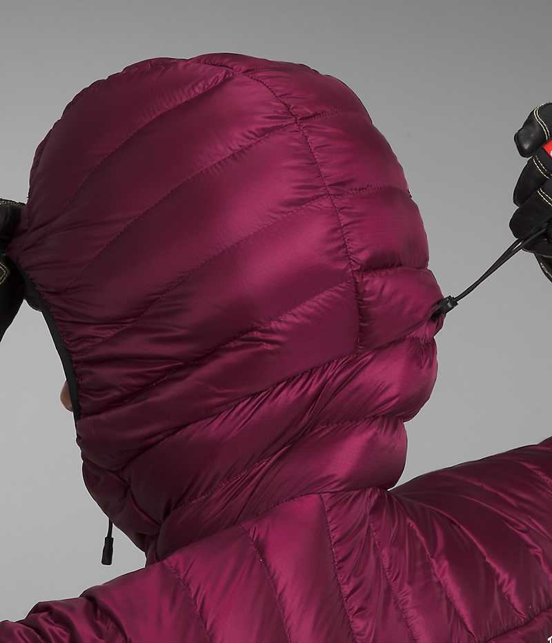 Chaqueta Plumas The North Face Summit Series Breithorn Hoodie Mujer Burdeos | CL-DFGUB