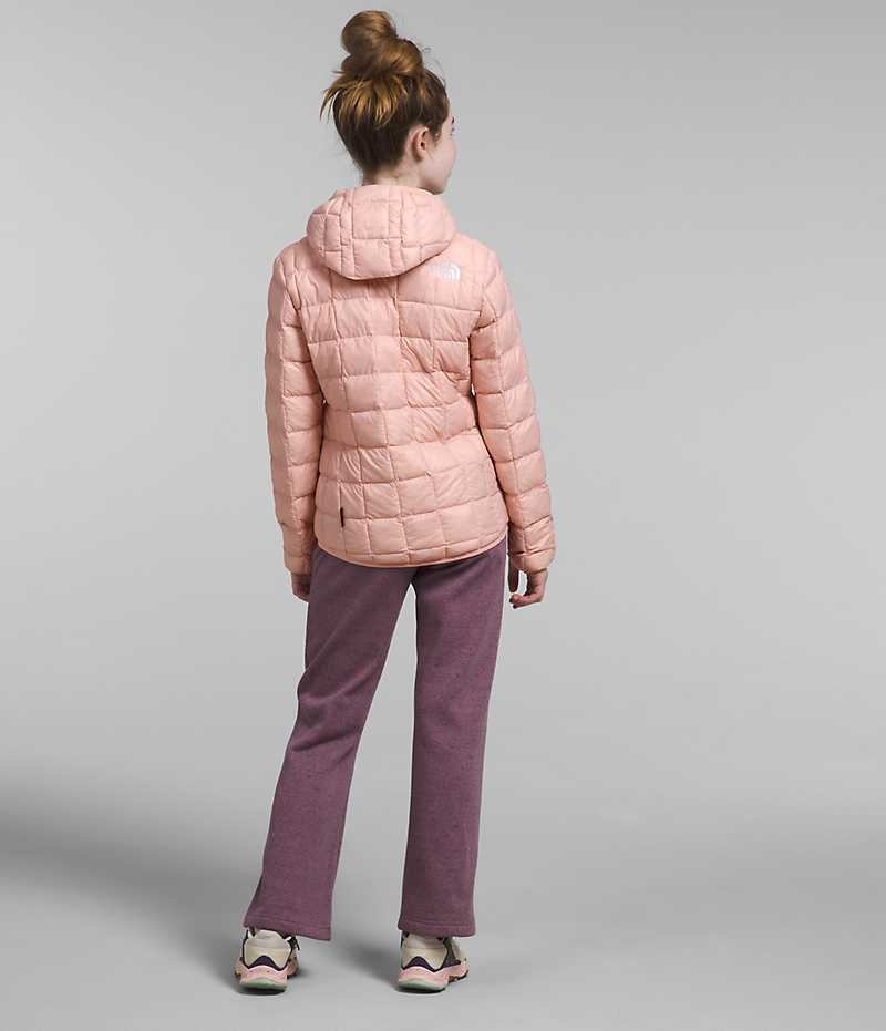 Chaqueta Plumas The North Face ThermoBall™ Encapuchado Niña Rosas | CL-XKOCW