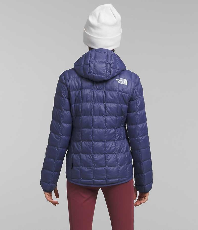 Chaqueta Plumas The North Face ThermoBall™ Encapuchado Niña Azules | CL-KCEZT