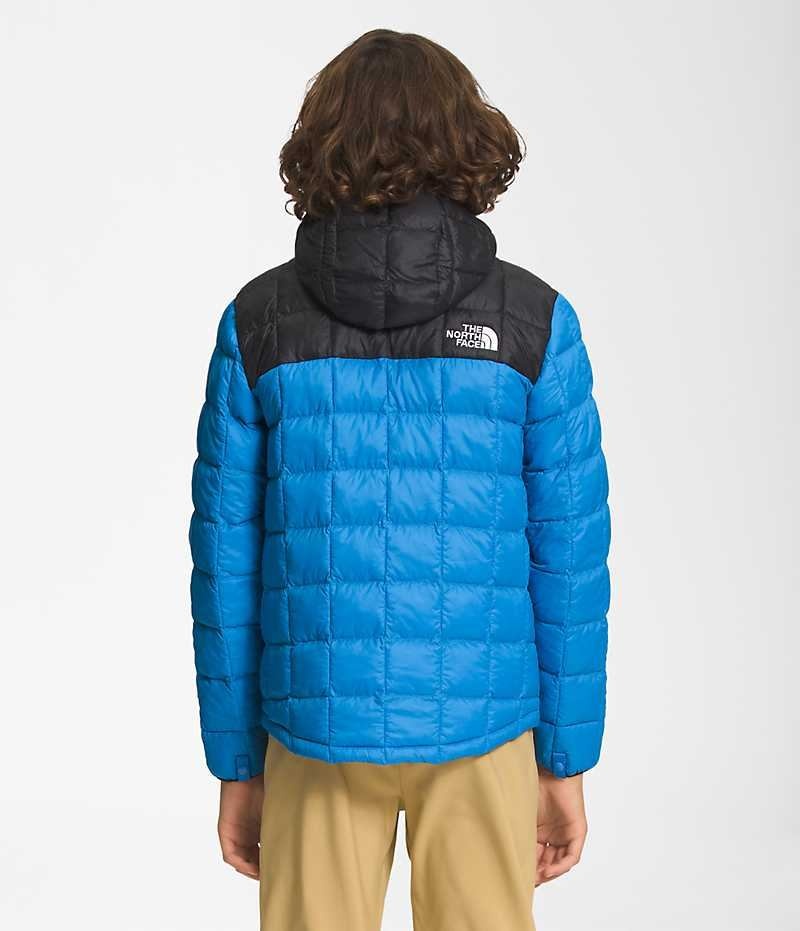 Chaqueta Plumas The North Face ThermoBall™ Encapuchado Niño Azules | CL-XQFRL