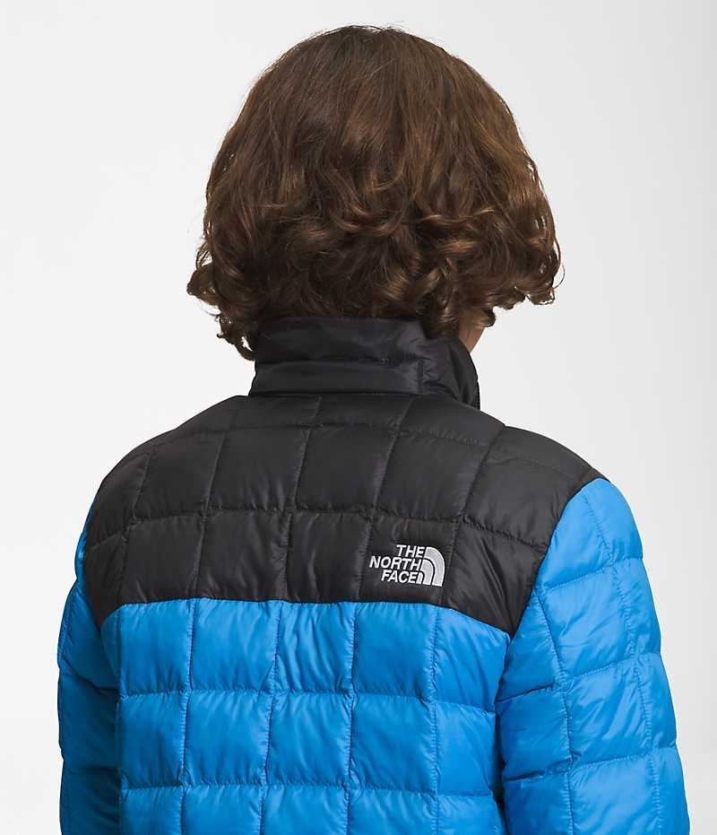 Chaqueta Plumas The North Face ThermoBall™ Encapuchado Niño Azules | CL-XQFRL