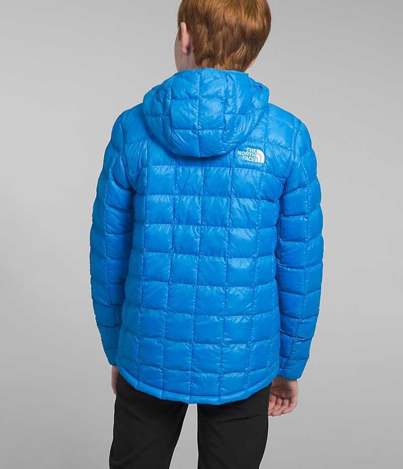 Chaqueta Plumas The North Face ThermoBall™ Encapuchado Niño Azules | CHILE-OCMWH