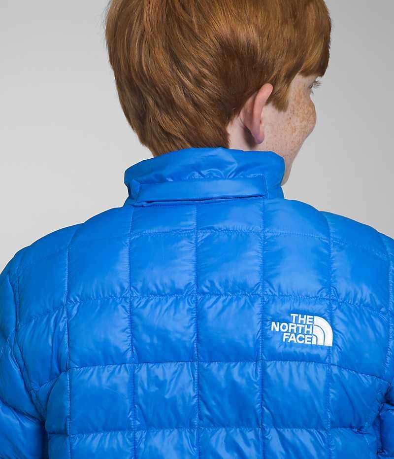 Chaqueta Plumas The North Face ThermoBall™ Encapuchado Niño Azules | CHILE-OCMWH