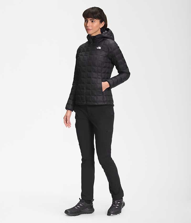 Chaqueta Plumas The North Face ThermoBall™ Eco Hoodie 2.0 Mujer Negras | CL-ZAIDW