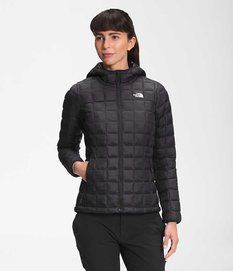 Chaqueta Plumas The North Face ThermoBall™ Eco Hoodie 2.0 Mujer Negras | CL-ZAIDW