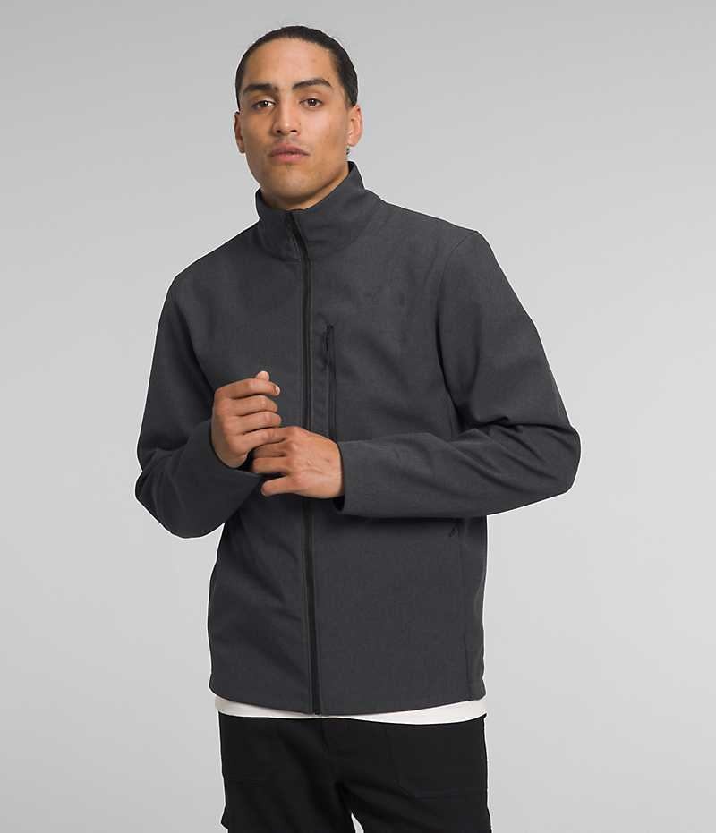 Chaqueta Softshell The North Face Apex Bionic 3 Hombre Gris Oscuro | CL-SVAIB