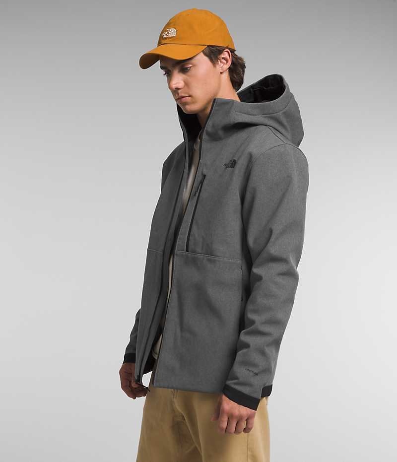 Chaqueta Softshell The North Face Apex Bionic 3 Hombre Gris Oscuro | CL-MWKBV