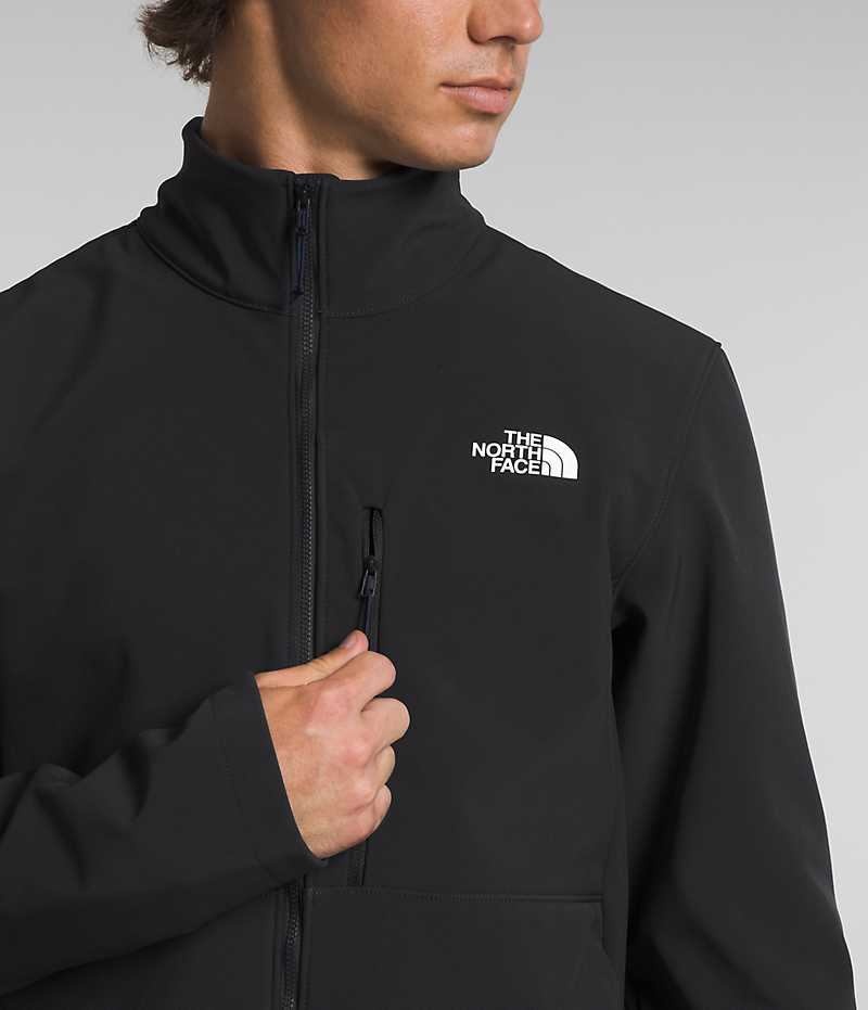 Chaqueta Softshell The North Face Apex Bionic 3 Hombre Negras | CHILE-IACLF