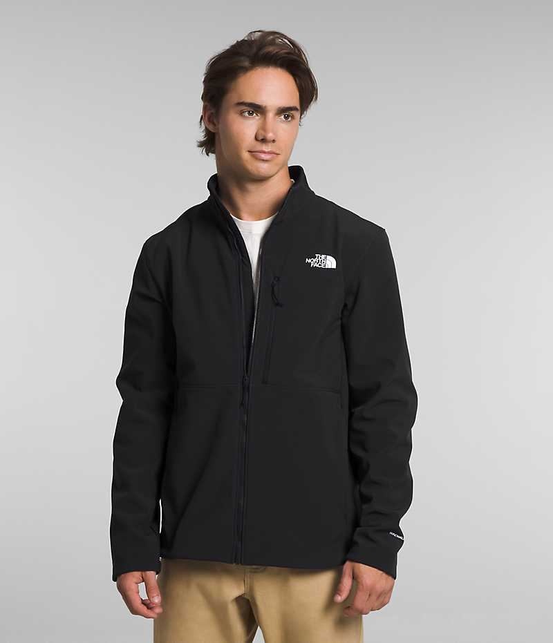 Chaqueta Softshell The North Face Apex Bionic 3 Hombre Negras | CHILE-IACLF