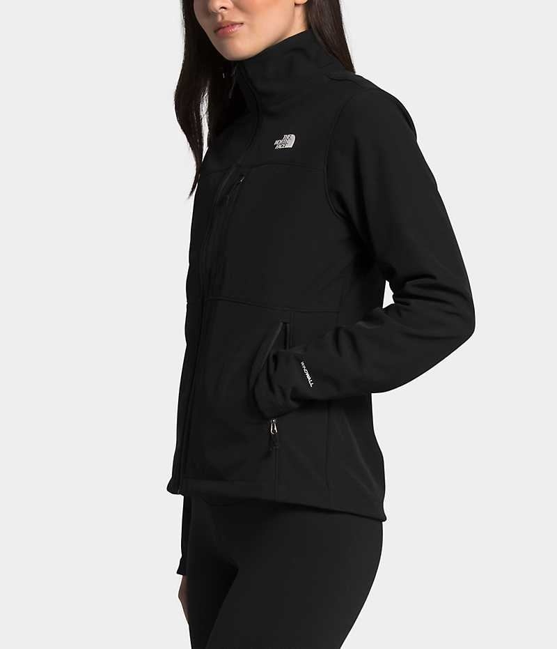 Chaqueta Softshell The North Face Apex Bionic Mujer Negras | CHILE-YELIS