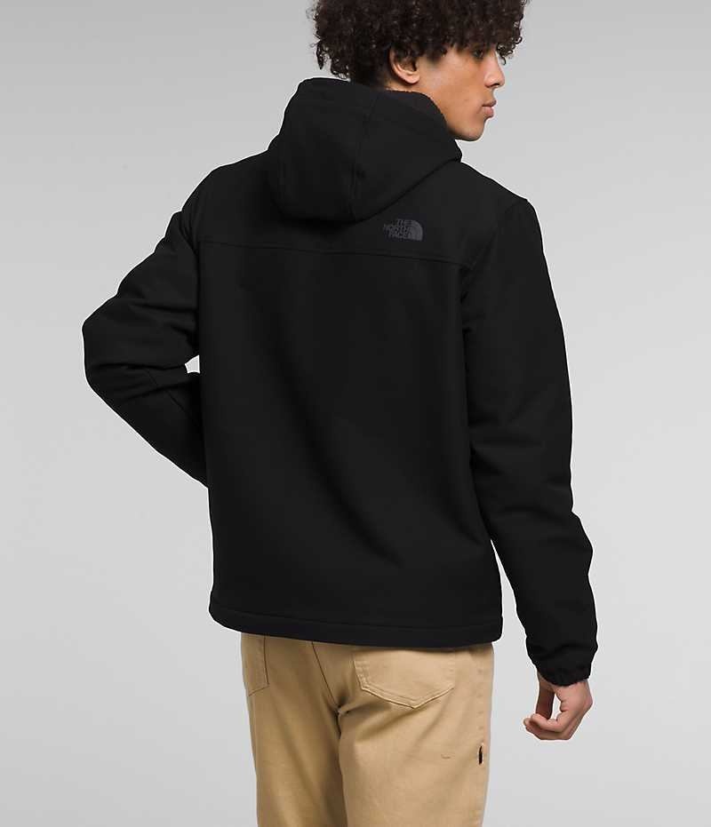 Chaqueta Softshell The North Face Camden Thermal Hoodie Hombre Negras | CL-AHIRK