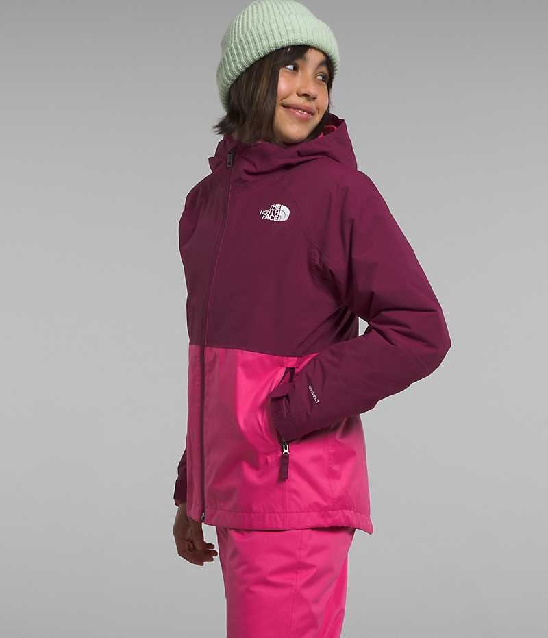 Chaqueta Softshell The North Face Freedom Triclimate® Niña Rosas | CHILE-STPQB