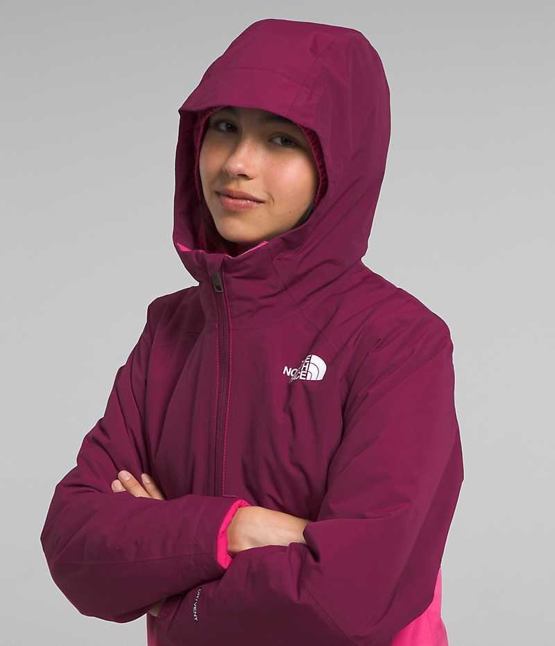 Chaqueta Softshell The North Face Freedom Triclimate® Niña Rosas | CHILE-STPQB