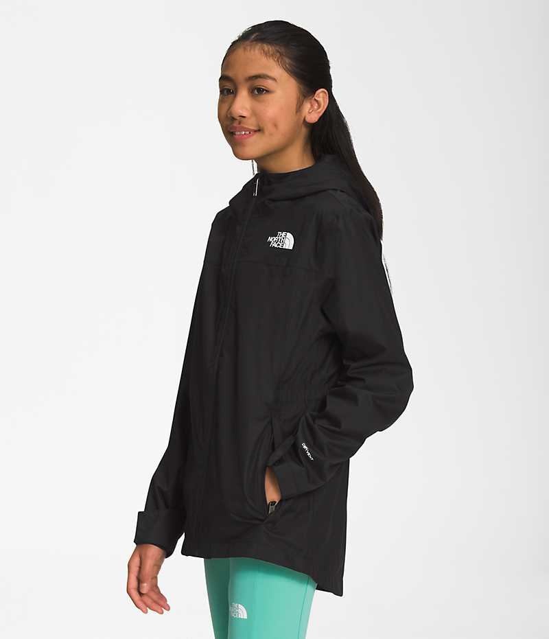 Chaqueta Softshell The North Face Genessee Mix and Match Shell Niña Negras | CHILE-NPAXY