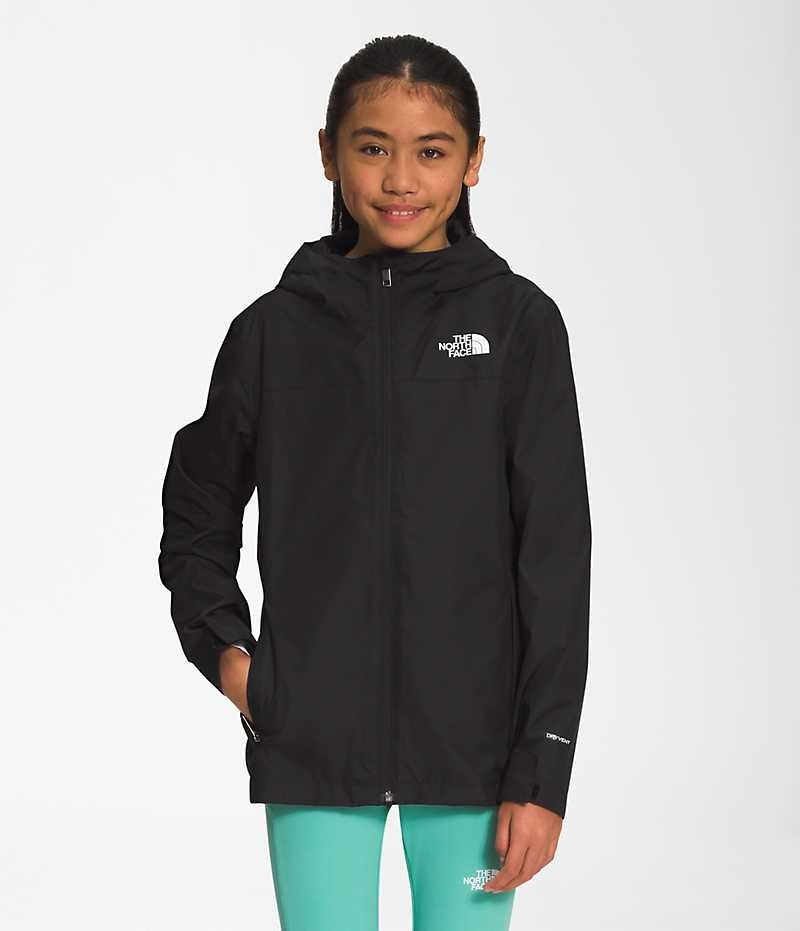 Chaqueta Softshell The North Face Genessee Mix and Match Shell Niña Negras | CHILE-NPAXY