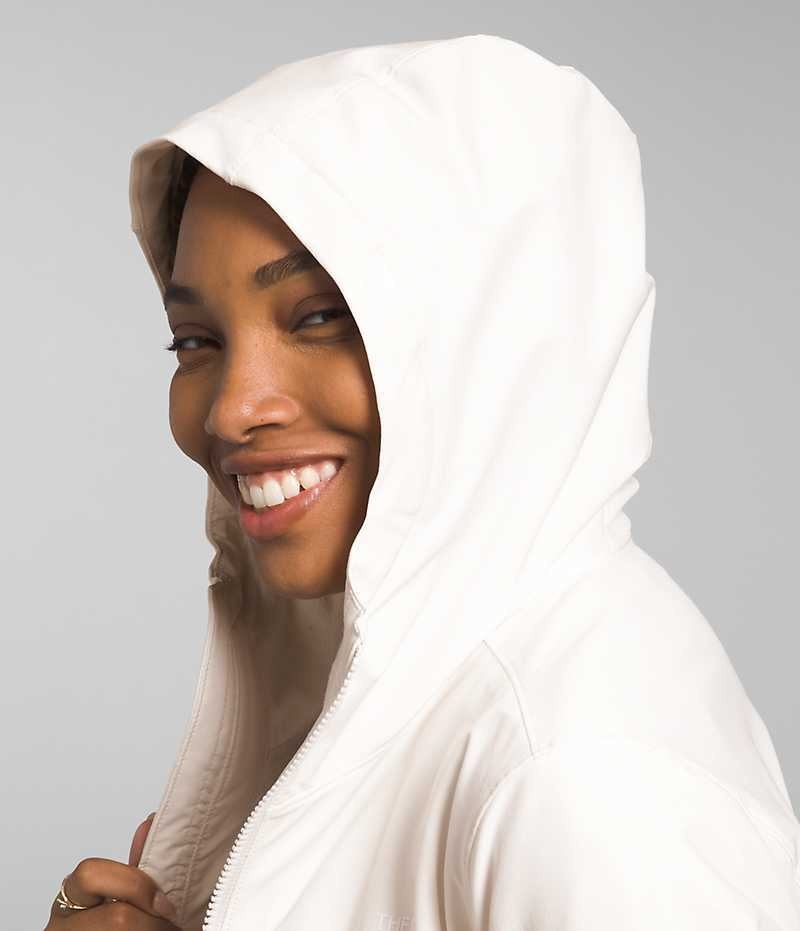 Chaqueta Softshell The North Face Shelbe Raschel Hoodie Mujer Blancas | CL-SYWQT