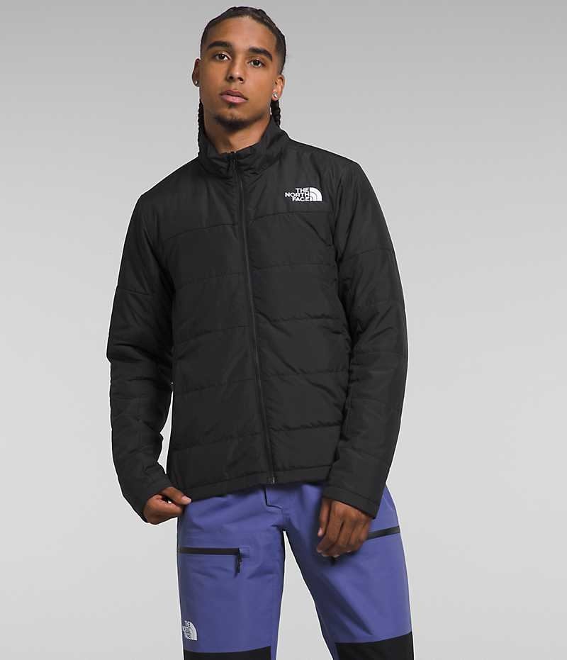 Chaquetas Aislantes The North Face Clement Triclimate® Hombre Azules Negras | CHILE-AEWNT