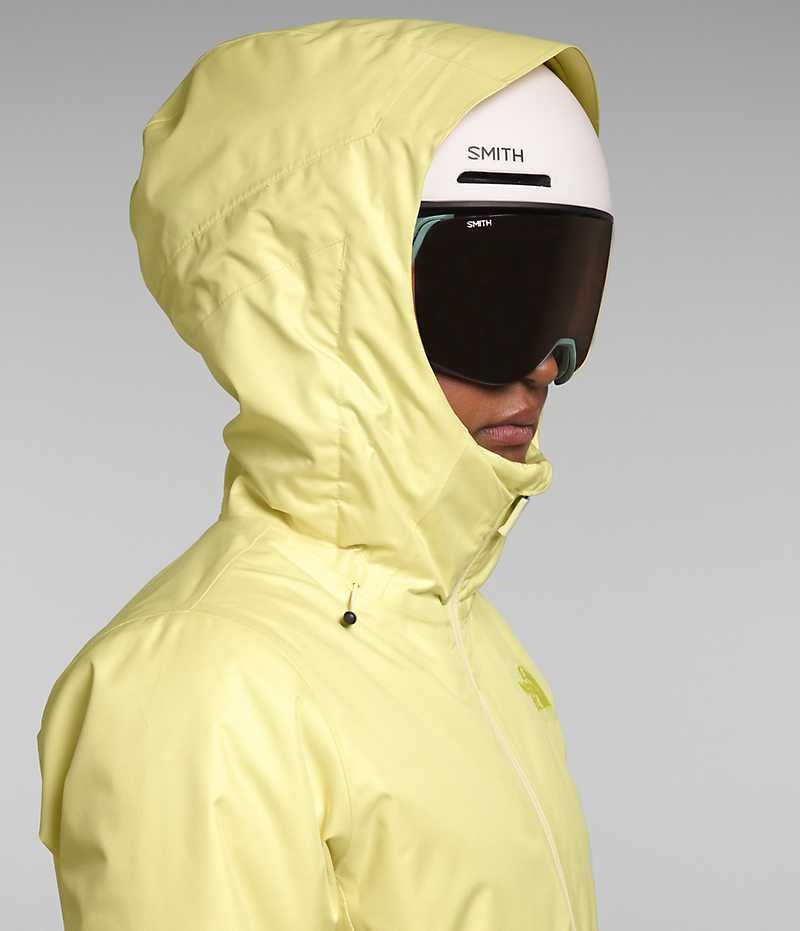 Chaquetas Aislantes The North Face Clementine Triclimate® Mujer Amarillo | CHILE-AOMYC