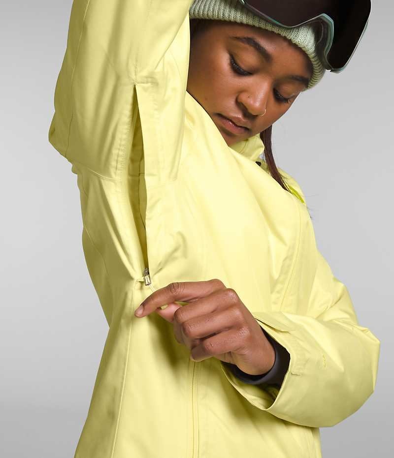 Chaquetas Aislantes The North Face Clementine Triclimate® Mujer Amarillo | CHILE-AOMYC