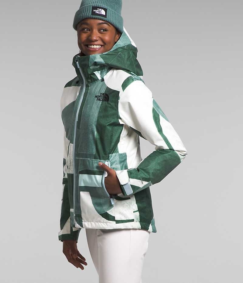 Chaquetas Aislantes The North Face Clementine Triclimate® Mujer Verde | CL-FKWIP