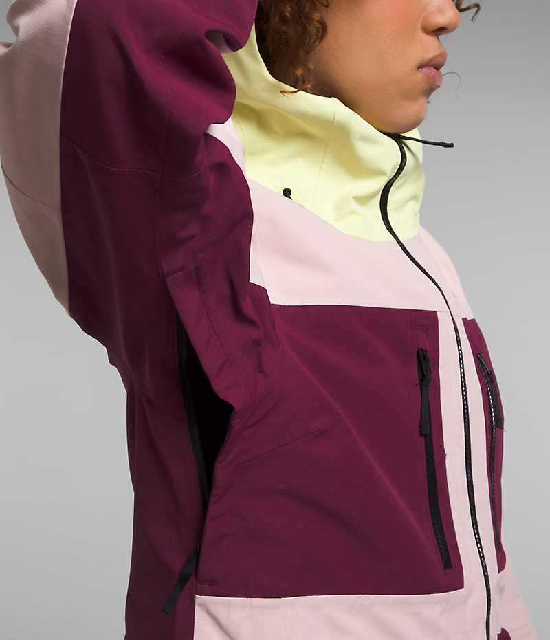 Chaquetas Aislantes The North Face Dragline Mujer Rosas | CHILE-JBIPD