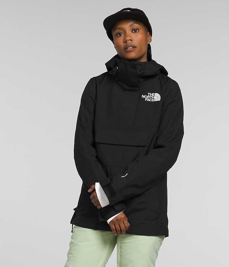 Chaquetas Aislantes The North Face Driftview Anorak Mujer Negras | CL-RXQPJ