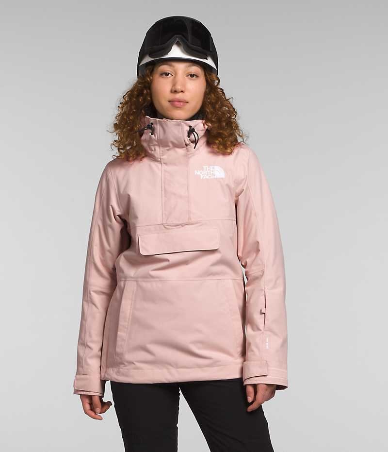 Chaquetas Aislantes The North Face Driftview Anorak Mujer Rosas | CL-WMHYL