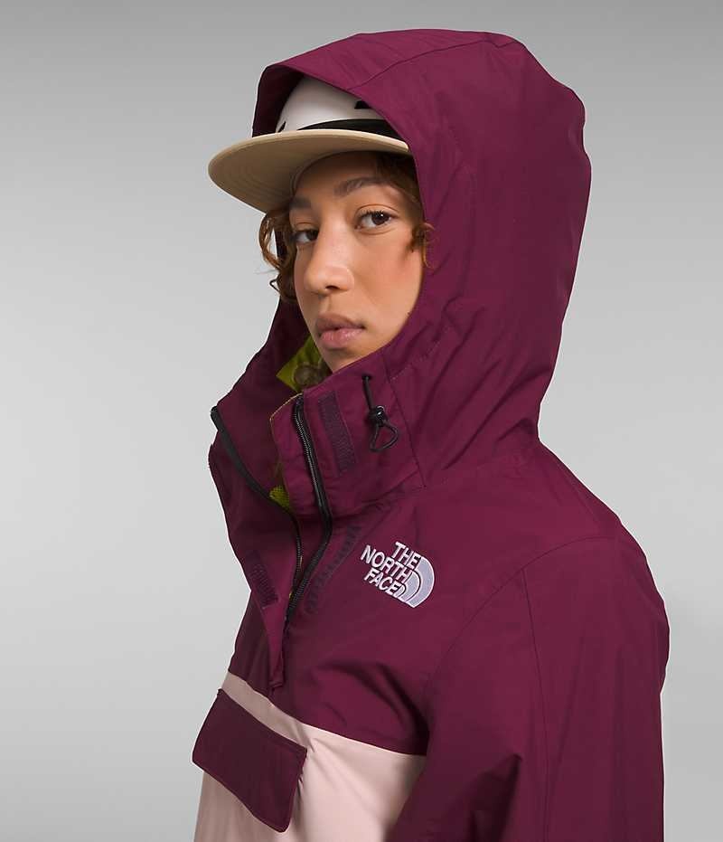 Chaquetas Aislantes The North Face Driftview Anorak Mujer Rosas | CHILE-ELKFM