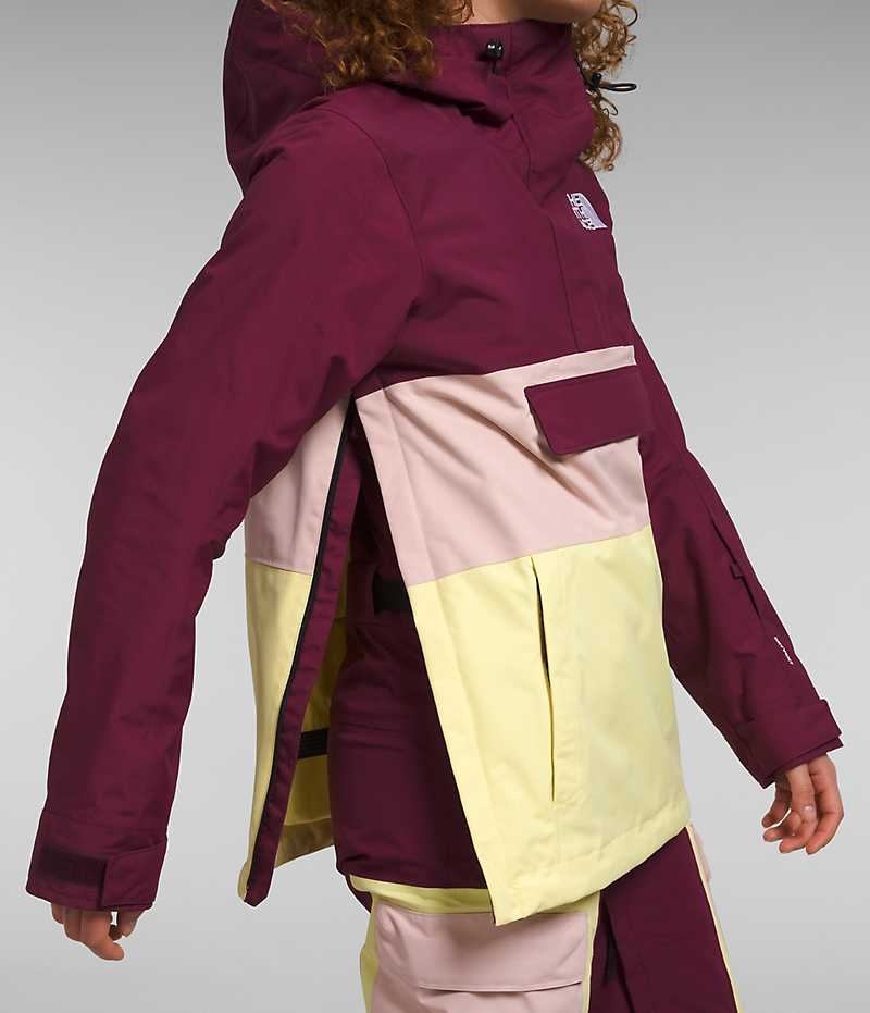 Chaquetas Aislantes The North Face Driftview Anorak Mujer Rosas | CHILE-ELKFM