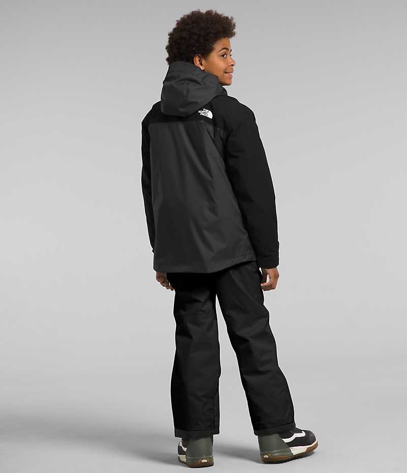 Chaquetas Aislantes The North Face Freedom Triclimate® Niño Negras | CHILE-FEGMK