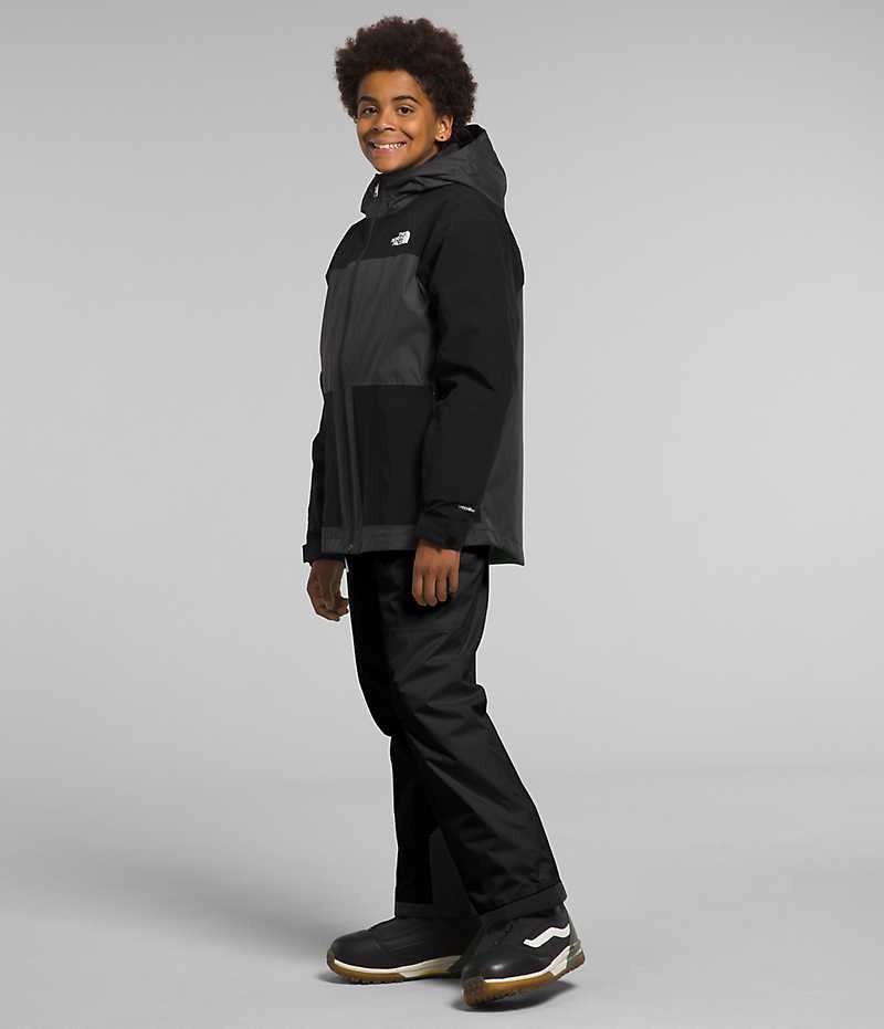 Chaquetas Aislantes The North Face Freedom Triclimate® Niño Negras | CHILE-FEGMK